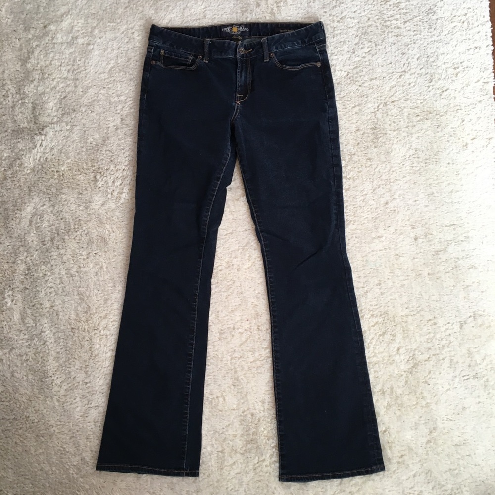 Lucky Brand “Leyla” Boot Jeans 10 EUC!